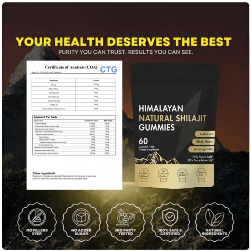 Shilajit Gummies